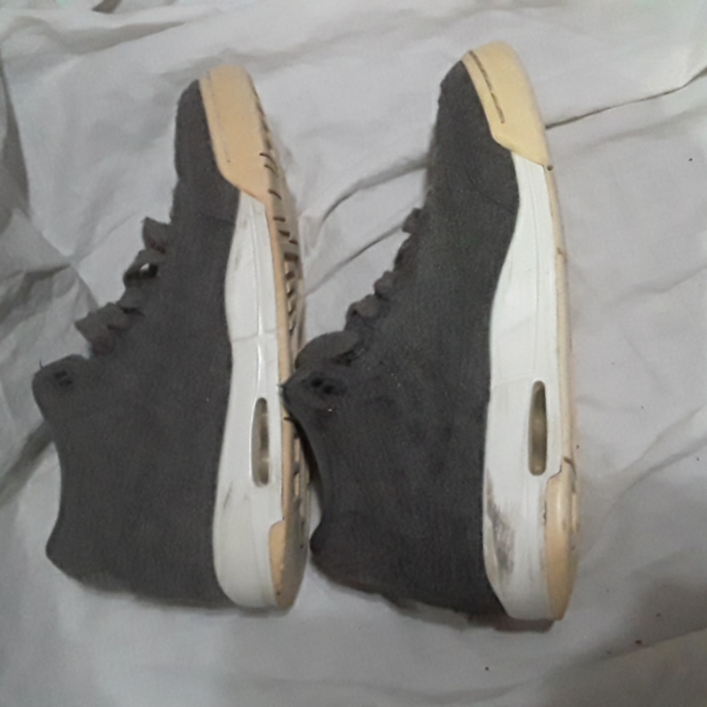 JORDAN Retro Wool Boy's Shoes. Gray. - Picture 6 of 14